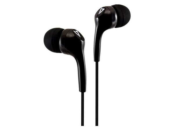 HA105-3NB - Universal V7 HA105 Lightweight Stereo EarbudsBlack