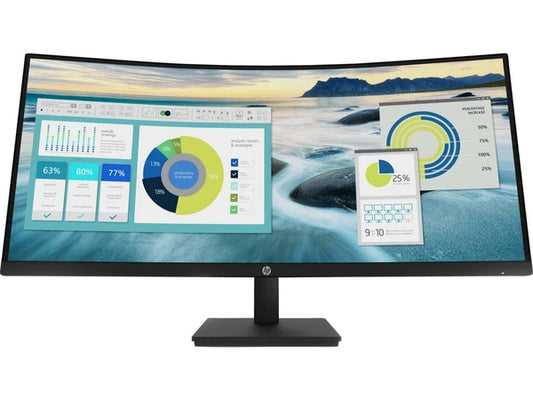 21Y56AA#ABA - HP P34hc G4 34" UWQHD 3440 x 1440 2K 100 Hz HDMI DisplayPort USB
