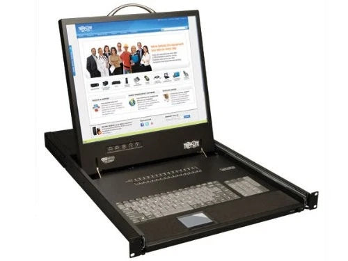 B04001619 - Tripp Lite 16-Port Rack Console VGA KVM Switch