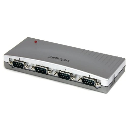 ICUSB2324S6723326 - StarTech 4-Port USB To Rs232 Serial Adapter Hub 1 X 4-pin Type A Female USB