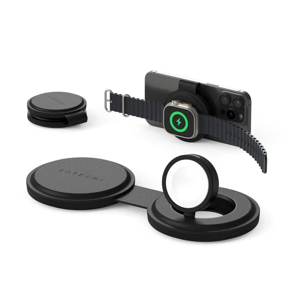 STQTG21K - Satechi On-the-Go 2-in-1 Wireless Charger
