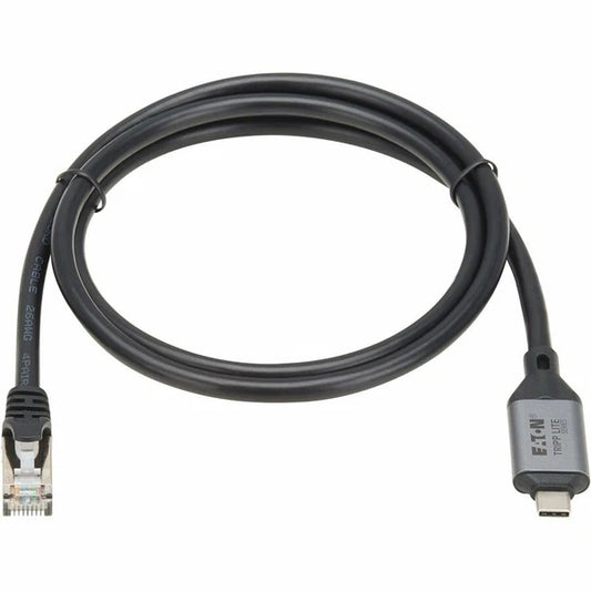 U43601M - Eaton 3.3ft USB-C to RJ45 Gigabit Ethernet Cable