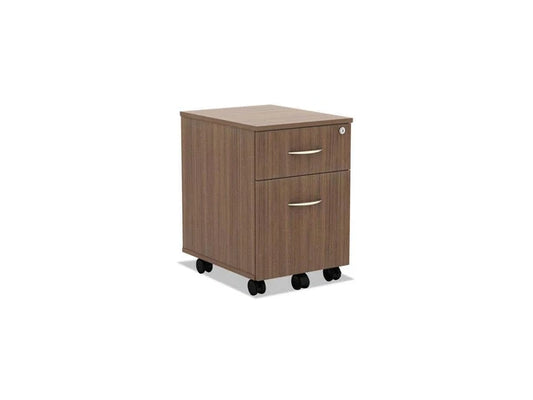 VABFWA - Alera Valencia Series Mobile File Pedestal 15.88w x 19.13d x 22.88h Walnut