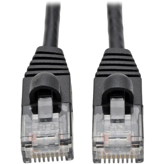 N261-S05-BK - Tripp Lite Cat6a 10G Snagless Molded Slim UTP Patch Cable Black