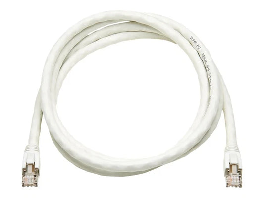 N272-F07-WH - Tripp Lite Cat8 40G Snagless SSTP Ethernet Cable RJ45 PoE White