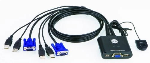 CS22U - ATEN 2-Port USB VGA Cable KVM Switch