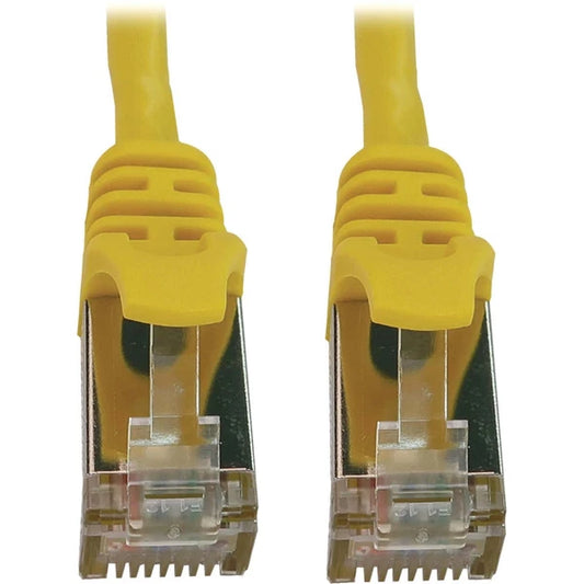 N262-S07-YW - Tripp Lite Cat6a 10G Snagless Shielded Slim STP Ethernet Cable