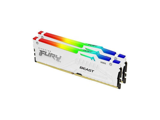 KF560C30BWEAK2-32 - Kingston FURY Beast 32GB 2 x 16GB 288-Pin PC RAM DDR5 6000 PC5 48000 Memory