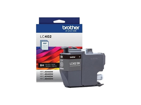 LC402BKS - Brother Ink 550 Page-Yield Black