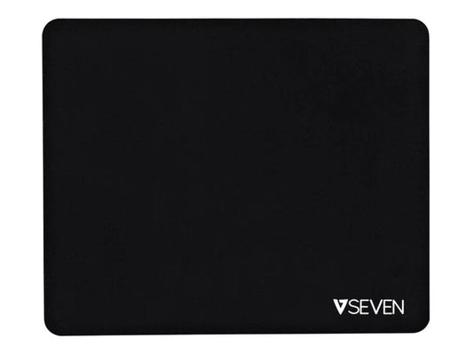 MP02BLK - V7 AntiMicrobial Mouse Pad Black Polymer treated surface anti-slip base
