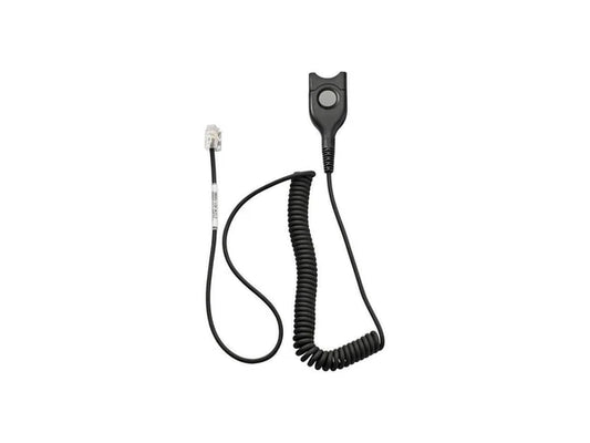 1000838 - EPOS ED to RJ9 CSTD 08 Standard Bottom Cable