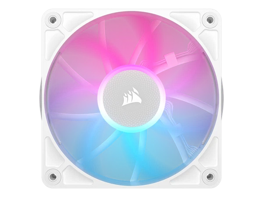 CO-9051021-WW - Corsair RX RGB Series iCUE LINK RX120 RGB White 120mm Fan Single
