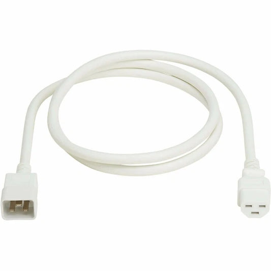 P035-006-AWH - Eaton C20 to C21 20A 250V 12 AWG Power Cord