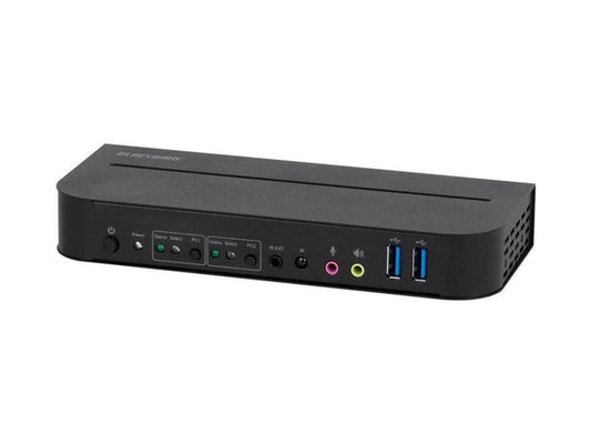 142643 - Monoprice Blackbird 4K HDMI 2.0 and USB 3.0 2x1 KVM Switch 4K@60Hz HDR