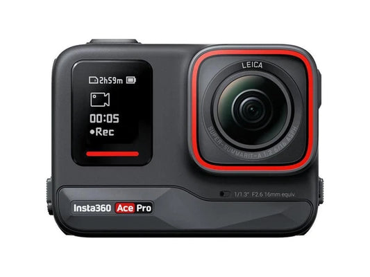 CINSAAJA - Insta360 Ace Pro AI-Powered Waterproof Action CameraBlack
