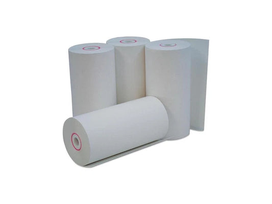UNV35765 - Universal Single-Ply Thermal Paper Rolls 4 3/8" x 127 ft White 50/Carton