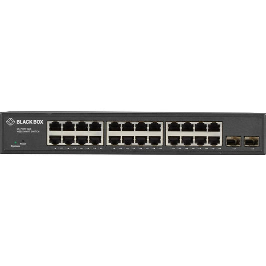 LGB2126A - Black Box Gigabit Ethernet Managed Switch 24 RJ-45 2 SFP