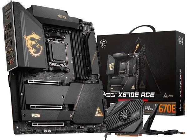 MEGX670EACE - AMD Desktop Motherboard X670 Chipset Socket AM5 Extended