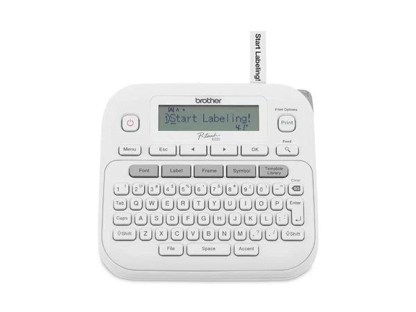 PTD220 - Brother P-touch PT-D220 Home/Office Everyday Label Maker14 Fonts180 dpi
