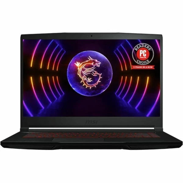 THINGF6312814 - MSI Thin GF63 15.6" Gaming i5-12450H 8GB 512GB SSD RTX 2050 Laptop