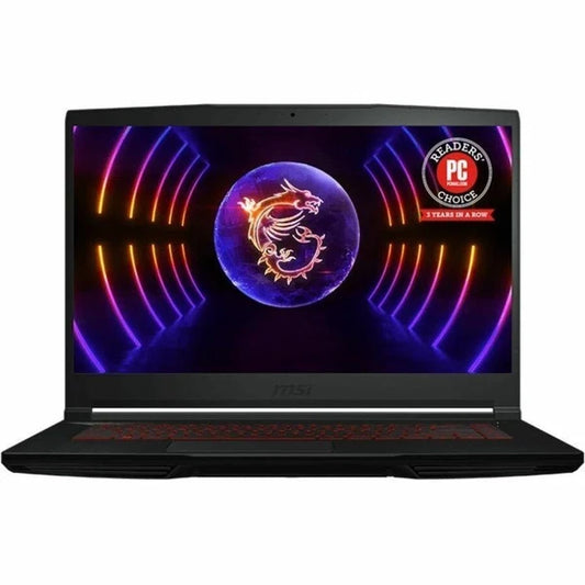 THINGF6312814 - MSI Thin GF63 15.6" Gaming i5-12450H 8GB 512GB SSD RTX 2050 Laptop