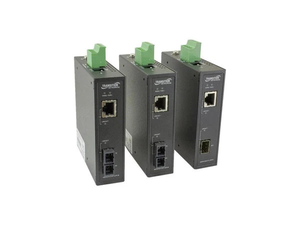 SISTG1013211LRTB - Transition Networks Unmanaged Hardened Gigabit Ethernet Media Converter