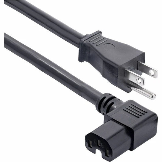 PXT515C158RA - StarTech 8ft Heavy Duty Power Cord NEMA 5-15P to Right Angle C15