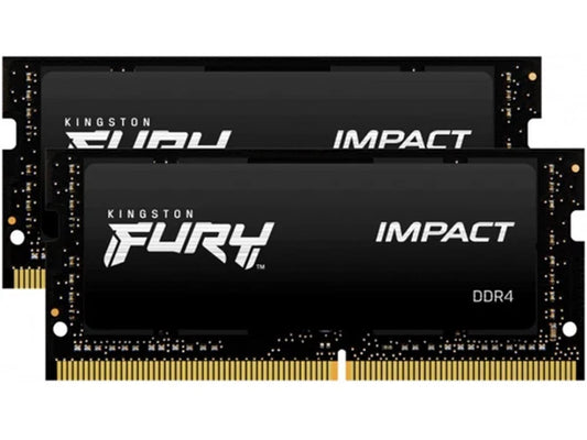 KF564S38IBK2-32 - Kingston FURY Impact 32GB 2 x 16GB 262-Pin DDR5 SO-DIMM DDR5 6400 PC5 51200