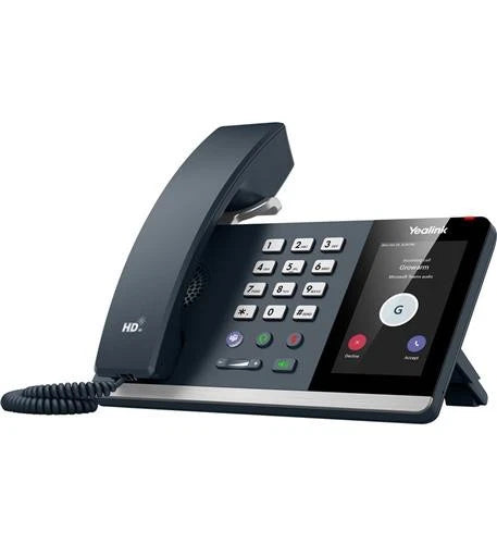 MP54-TEAMS-E2 - Yealink IP Phone Corded Bluetooth Wi-Fi Wall Mountable Desktop Classic
