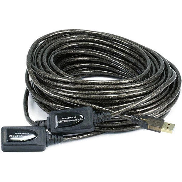 7533 - Monoprice MonoPrice USB 2 A M To A F Extension/Repeater Cable