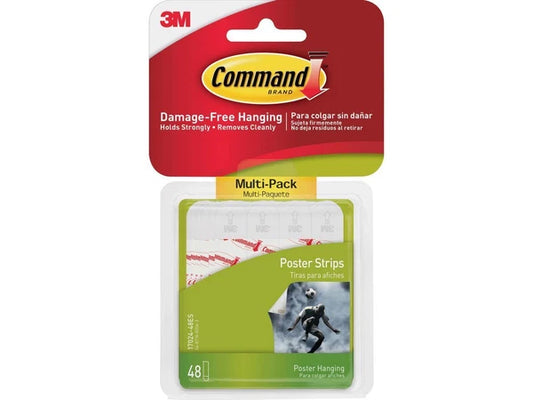 1702448ES - Command Poster Strips 48PK