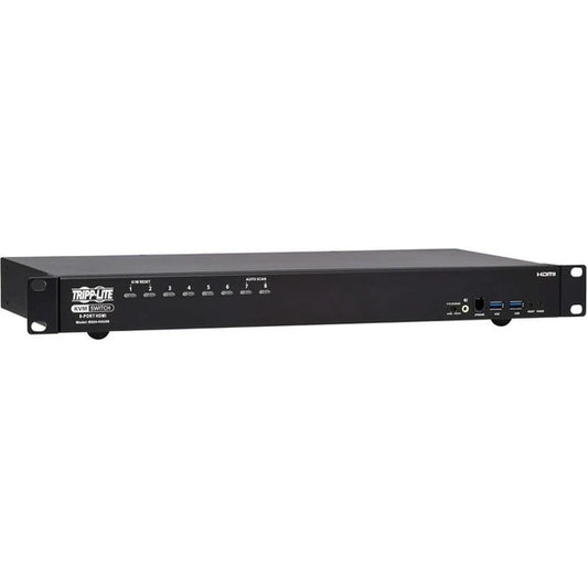 B024H4U08 - Tripp Lite 1U Rack Mount 8-Port 4K60Hz HDMI USB Peripheral KVM Switch