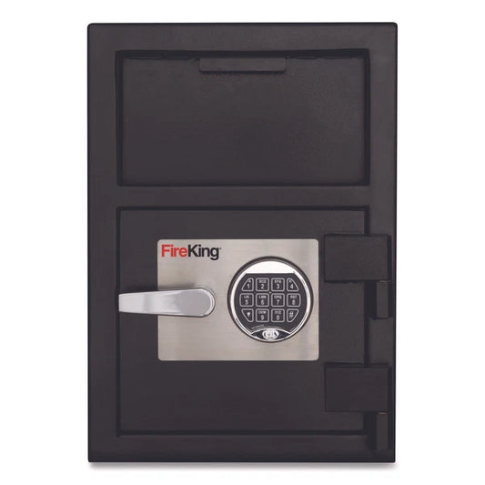 SB2014BLELMS - Fire King 0.95 cuft 14 x 15.5 x 20 Black Depository Security Safe