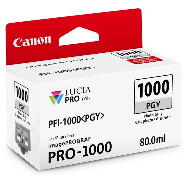 0553C002 - Canon LUCIA PRO PFI-1000PGY Ink Cartridge Photo Gray