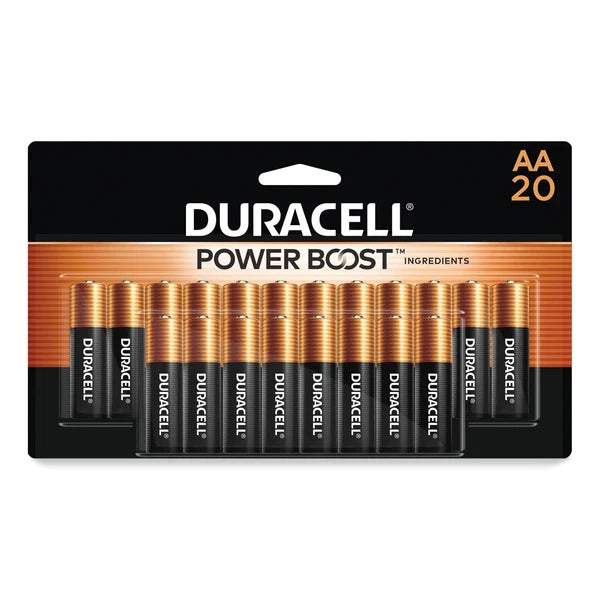 MN1500B20Z - Duracell Power Boost CopperTop Alkaline AA Batteries