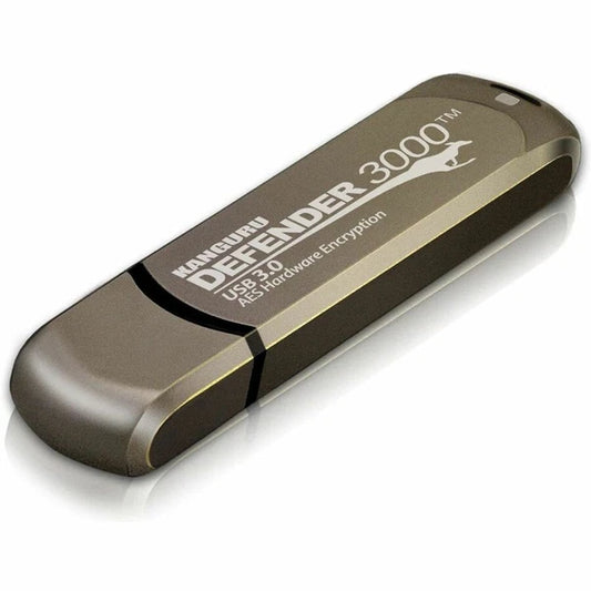 KDF3000512G - Kanguru Defender 3000 FIPS 512GB Level 3 Secure USB 3.0 Flash Drive