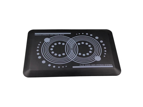 FCA21624BK - Floortex AFS-TEX 2000 Anti-Fatigue Mat Rectangle 16"x24" Midnight Black