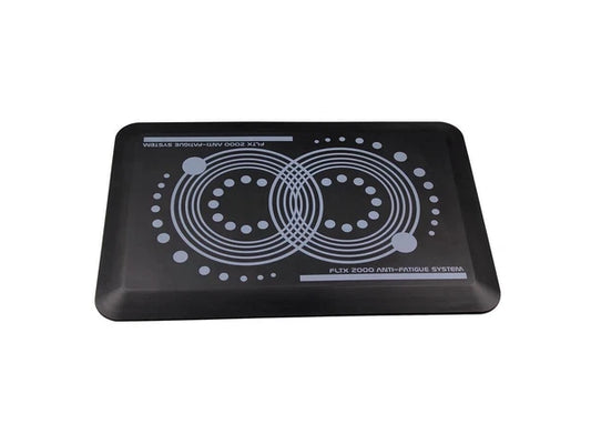 FCA21624BK - Floortex AFS-TEX 2000 Anti-Fatigue Mat Rectangle 16"x24" Midnight Black