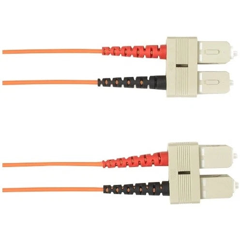 FOCMPSM-004M-SCSC-OR - Black Box 4-m SC-sc Single-mode Plenum Orange Fiber Optic Cable