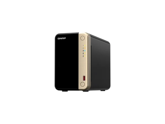 TS-264 - QNAP 2-Bay High-Performance Desktop NAS. Intel 4C/4T Processor burst up