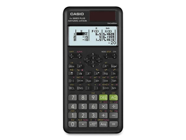FX-300ESPLS2-S - Casio FX-300ES Plus 2nd Edition Scientific Calculator 16-Digit LCD Black