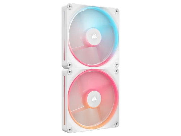 CO-9051056-WW - Corsair iCUE LINK LX140-R RGB 140mm PWM Reverse Fans Starter KitWhiteRever