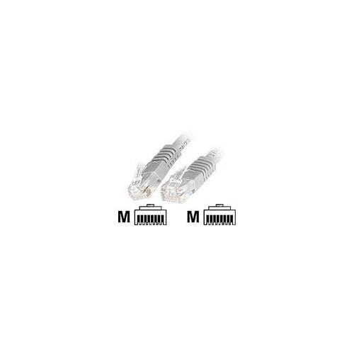 C6PATCH6GR - StarTech 6ft Gray Molded Cat 6 Rj-45 Male Network 1 X Rj-45