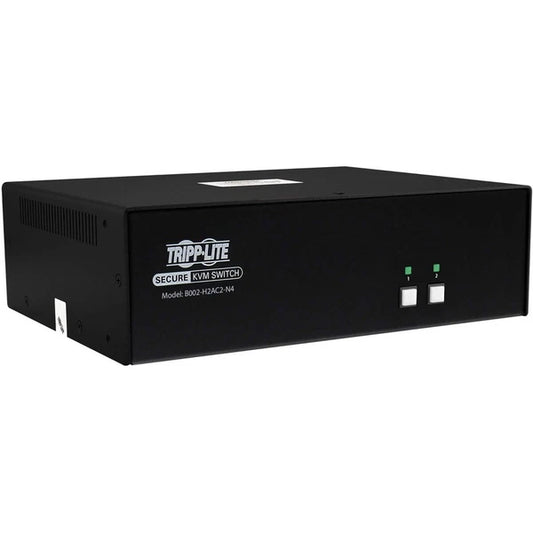 B002-H2AC2-N4 - Tripp Lite Secure KVM Switch 2-Port Dual Head HDMI to HDMI