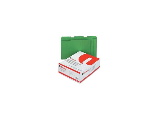 UNV16162 - Universal One Colored File Folders 1/3 Cut Two-Ply Top Tab Letter