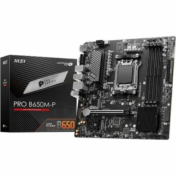 B650M-P - MSI AMD AM5 DDR5 mATX Gaming Desktop Motherboard