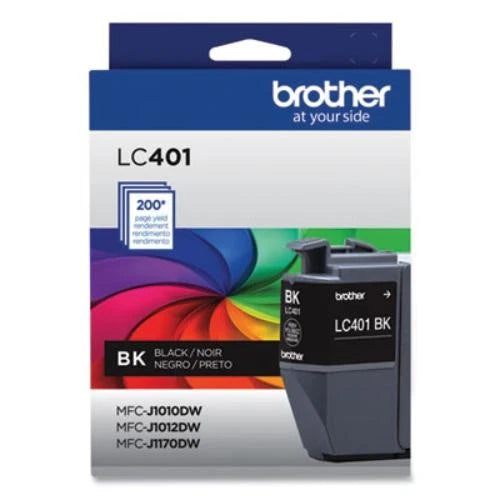 LC401BKS - Brother Standard Yield Inkjet Ink Cartridge