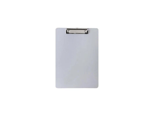 BSN49265 - Business Source Plastic Clipboard8 1/2" x 11"Low-profilePlasticSilve