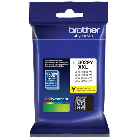 LC3029Y - Brother INKvestment Super High Yield Yellow Ink Cartridge