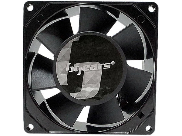 B-BLASTER-AC90X38 - Bgears b-Blaster-AC 100-125V 2ball bearing Heavy Duty Cast Aluminum 90mm x 38mm Fan